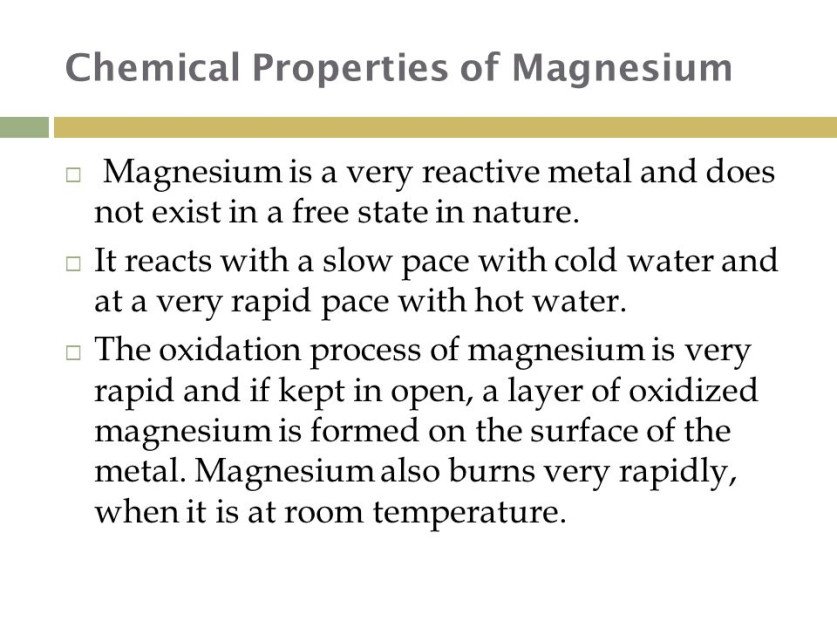 Magnesium Properties