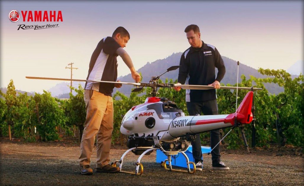 Yamaha Rmax - Crop Spraying - Top 10 Best Drones
