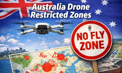 Australia Drone Restricted Zones