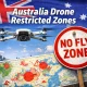 Australia Drone Restricted Zones