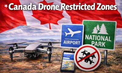 Canada Drone Restricted Zones