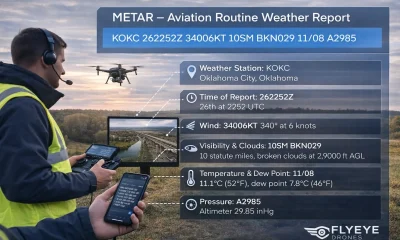 METAR in Drones: What It Means & Where It’s Used